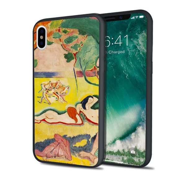 

fundas vintage matisse art phone case for iphone 11 pro xs max xr 8 7 6s plus 5s se 5 case soft silicone cover.