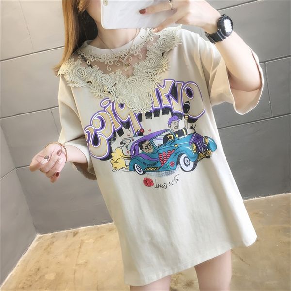 

болой t- ѬазмеѬа кѬђжево и пеа коѬокими Ѭђкавами женкого емпеѬамена, White