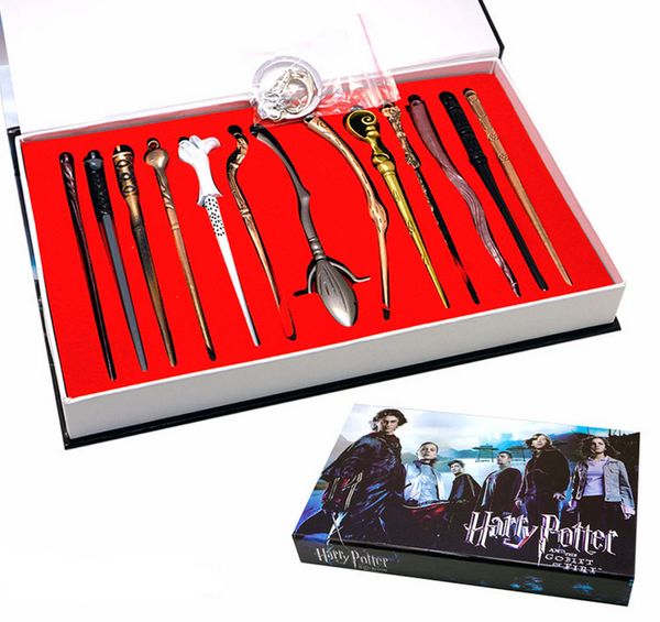 

harry potter magic wand set cosplay prop hogwarts school hermione dumbledore sirius voldemort fleur creativel wand props for kids gift