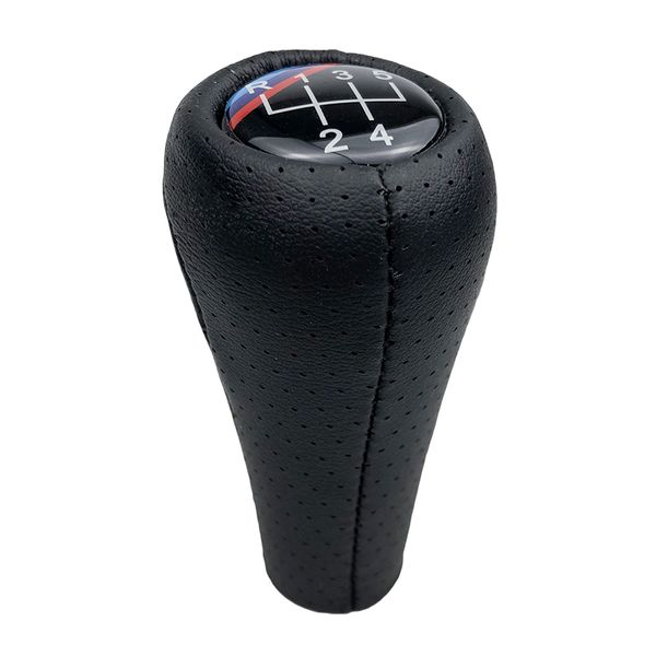 

car styling gear shift knob leather for 1 3 5 6 series e81 e82 e87 e88 e90 e91 e92 e30 e34 e38 e36 e46 f30 e60 e61 e34 e39