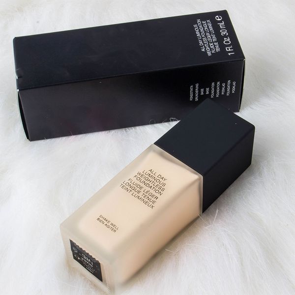 

New makeup all day luminou weightle foundation co metic 1fi oz 30ml 6 color makeup ba e dhl free