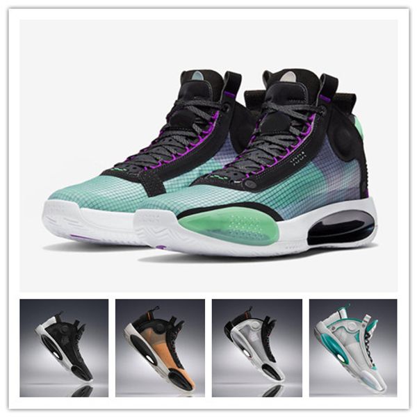 

2020 new jumpman xxxiv 34 eclipse blue void green white black red mens basketball shoes for 34s men's sports sneakers shoes
