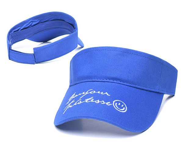 

men women adjustable sun hat summer sunscreen empty caps marathon running visor golf cap ultralight quick dry golf tennis, Blue;gray