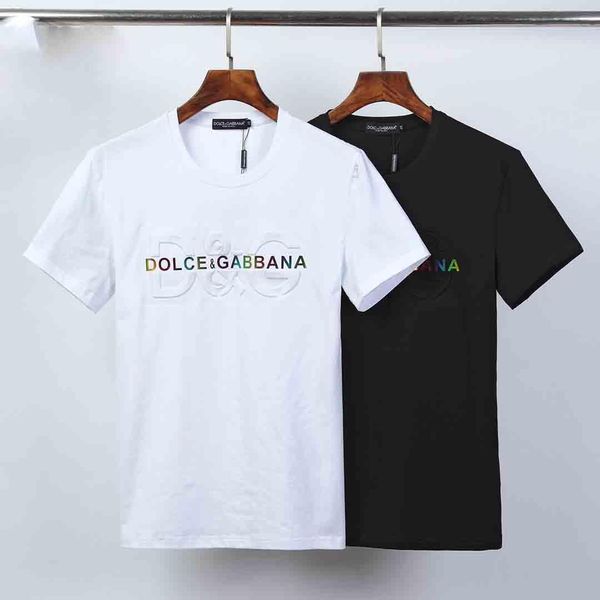 

designe shirt casual luxury designe t shirts for men tee shirts letter embroidery t shirt mens tees short sleeved tshirts m-3xl, White;black