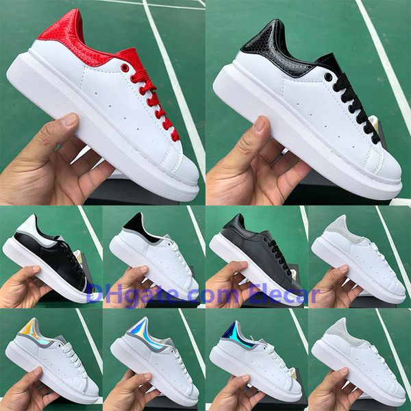 

uk 3m reflective platform snake skin womens mens fashion luxury designer shoes men iridescent laser leather triple black trainers boots