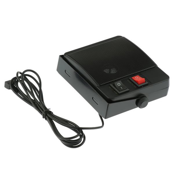 

car intercom external audio 3.5mm loudspeaker for two way car mobile radio