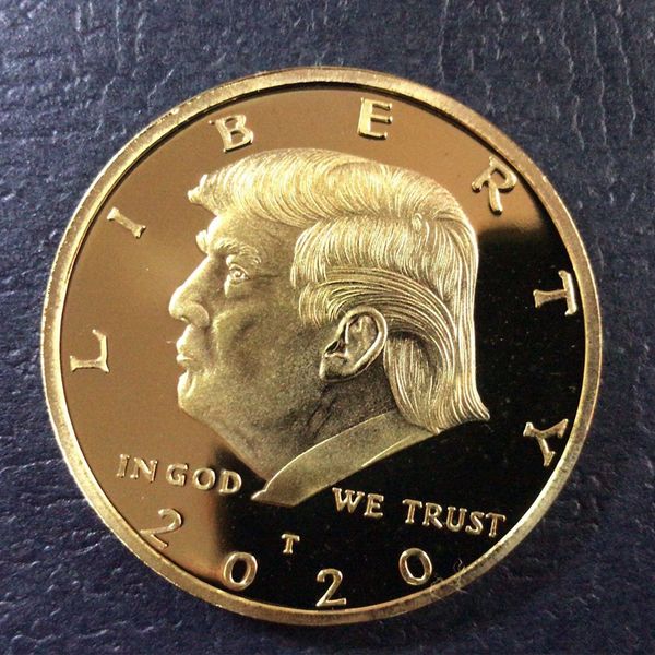 

colorful trump metal craft coin badge 3d american president donald currency commemorative coin collection coin gifts