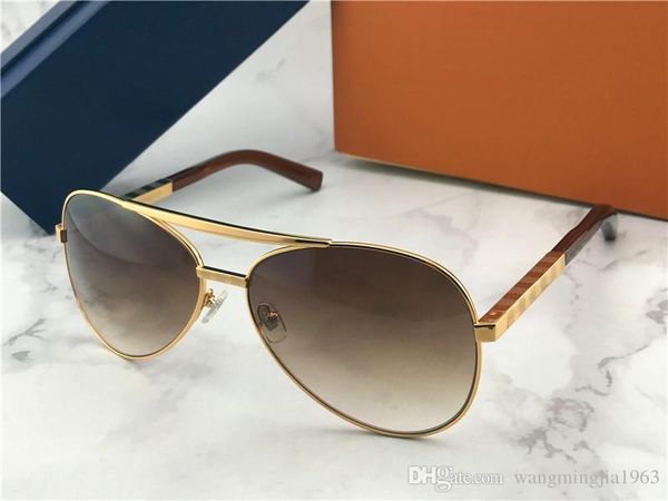 

new men designer sunglasses attitude pilot sunglasses 0339 oversized men style outdoors vintage classical model uv400 lens with case, White;black