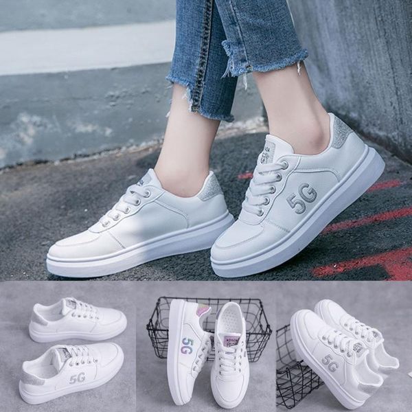 Female Flat Bottom Shoe Casual White Shoe Student Maternity Shoes