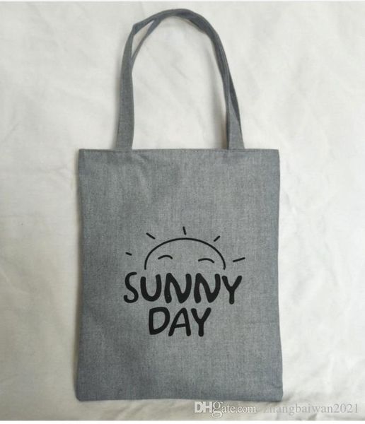 

2019 new canvas korean version of the female bag cute student tutorial bag fresh ladies handbag shoulder diagonal packagegrey