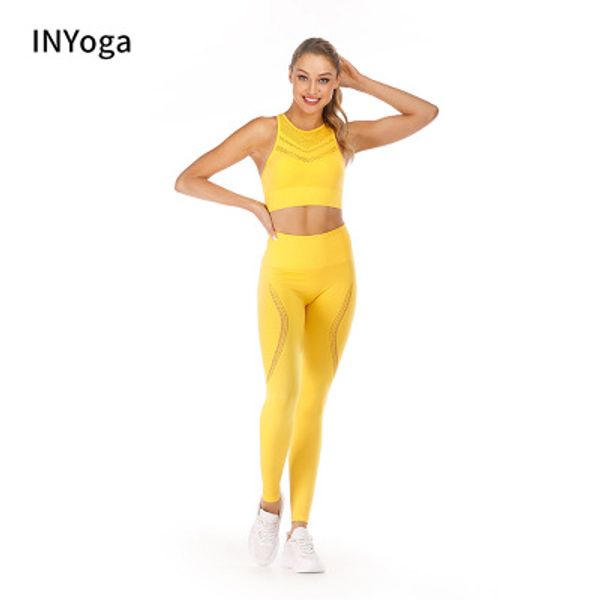 

women 2 piece workout yoga sets sportswear zipper crop padded and gym push up leggings sports suits women's tracksuits l, White;black