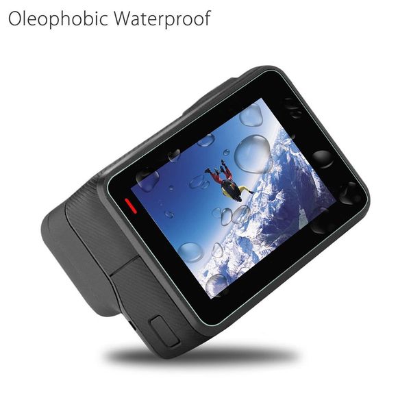 

tempered glass protector cover case for go pro gopro hero 5 6 7 hero5 hero6 hero7 camera lens cap lcd screen protective film