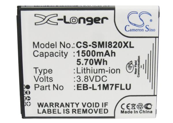 

cameron sino 1500mah battery eb-f1m7lu, eb-l1m7flu for samsung galaxy s 3 mini, galaxy s iii mini value editio