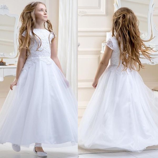 

flower girl dresses for wedding lace applique first communion kids dress sleeveless for weddings party birthday dresses, Red;yellow
