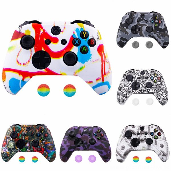 

hzdn4 touch orange star universe patterned soft custom upper front shell housing case kit for xbox one model controller elite 1698