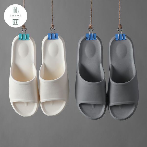 

women's slippers fashion casual solid color beach flip-flops y9y090a21, Black