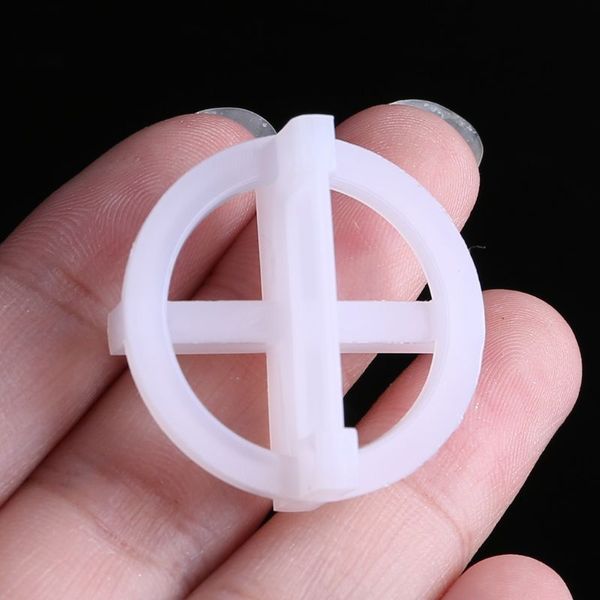 

100pcs cross tile leveling recyclable plastic system base spacer tools 72xd