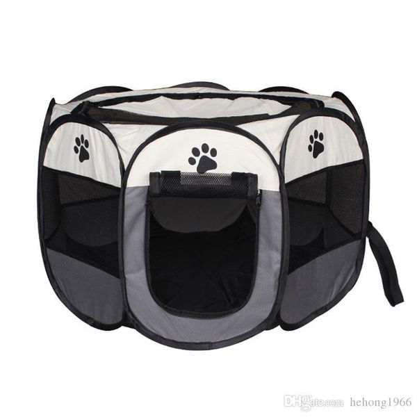 

waterproof scratch resistance pet cage foldable washable eight horn dog barrier enclosure waterproof block wind fence easy to clean 65hz2 y