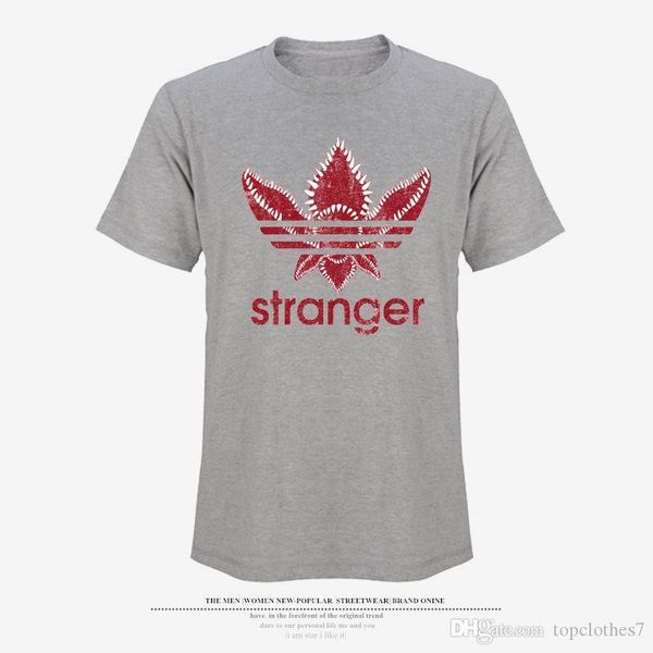 

лето 2018 прибытие странные вещи летние хлопчатобумажные футболки мужчины с коротким рукавом футболки и черный серый белый смешные футболки, White;black