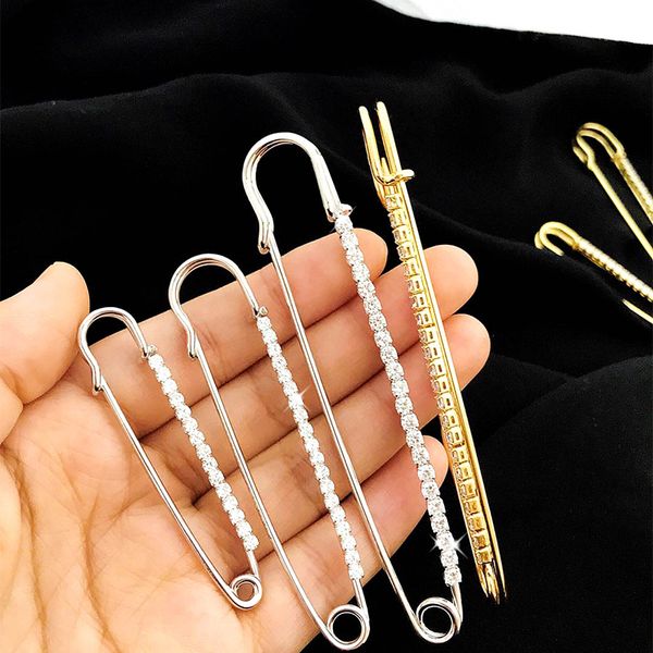 2019 Obn 10cm Vintage Decorative Extra Large Safety Pins Broach