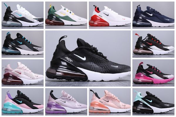 

Новые 2019 Air Max 270 Flyknit воздуха 270 Повседневная обувь кроссовки Мужчины Женщины Спортивная обувь Мода Кроссовки Макс кроссовки размер обуви US5.5-12