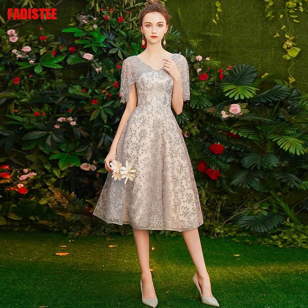 

fadistee cocktail dresses selling slim v-neck short style dresses women vestido de novia tassel prom lace plus size gown, White;black