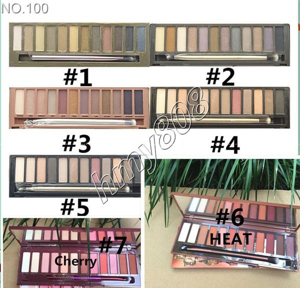 

Прямо с завода Бесплатная доставка Новая косметика для глаз Nude Cherry / Heat Eye Shadow Palette