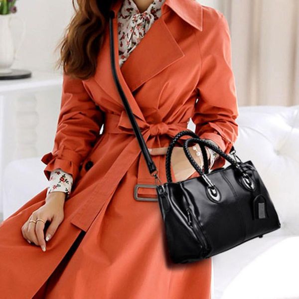 

дизайнер бренда сумка женщины pure color кожа одного плеча сумки большие сумки емкость для леди