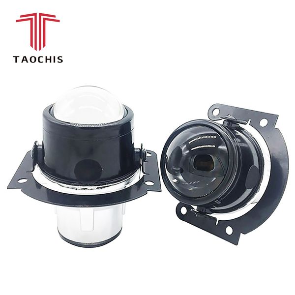 

taochis car-styling 2.5 fog lamp bi-xenon projector lens dedicated for mitsubishi lancer sport back h11 hid xenon light bulb