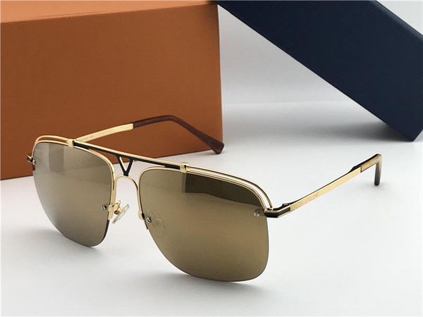 

luxury sunglasses mens sunglasses boarding metal square frame popular style elling protection eyewear uv 400 lens 2335, White;black