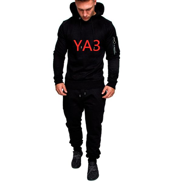 

YA3 Mens Casual Solid Print Any Pattern Slim Hoodies Logo Commission Spring Autumn Suit Sweatshirts Man Tracksuits Pullover Coat