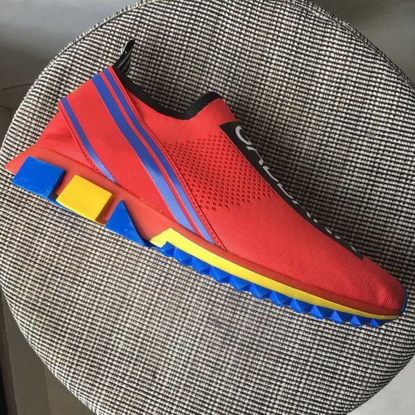 

new arrivals men brand designer sneakers,fashion red mesh with printed breathable flat causal shoes 38-44 drop shipping, Black