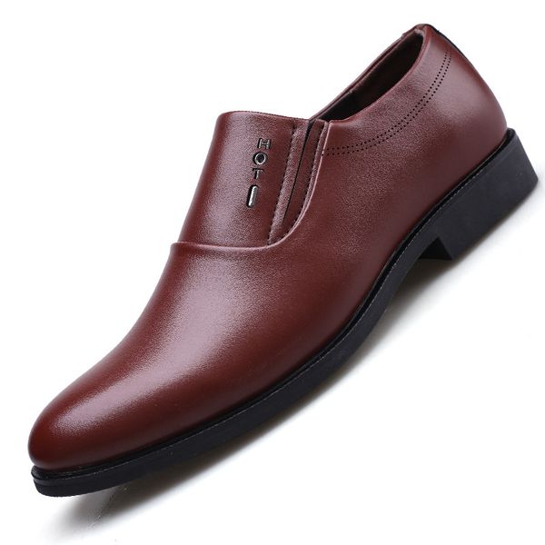 Venda quente-wikileaks sapatos de casamento dos homens sapatos de couro formal marrom vestido italiano sapatos homens elegante coiffeur chaussure homme erkek ayakkabi