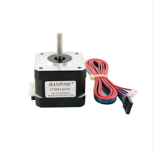 

nema 17 stepper motor bipolar 4 leads 34mm 12v 1.5 a 28ncm(39.6oz.in) 3d pr h2p8