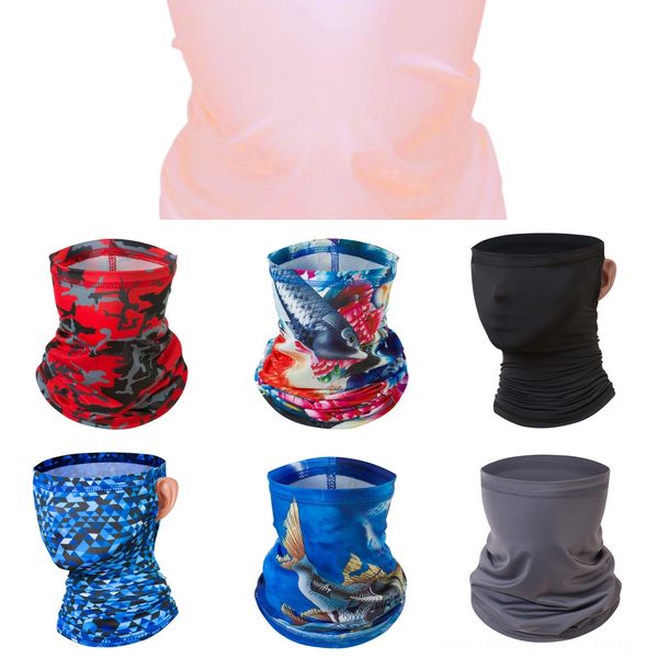 

w8ps3 fast dry multi-functional hood camouflage hunting scarf mask headband camping hiking scarves scarf army camo face mask new, Black