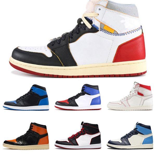 

new royal toe дешевые 1s баскетбол обувь jumpman 1 сосна зеленый черный мужчины женщины кроссовки бесстрашный суд фиолетовый белый unc патен