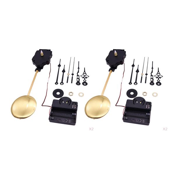 

2set pendulum clock chime movement diy kit easy to install practical tools