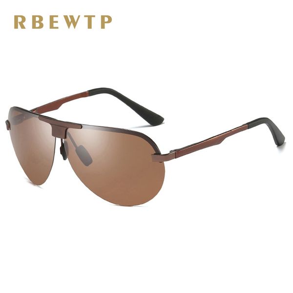 

rbewtp vintage retro men's sunglasses polarized driving night vision sun glasses oculos male eyewear accessories for men/women, White;black