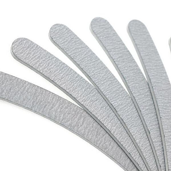 

10 pcs professional nail file curved sandpaper nail sanding blocks grinding polishing manicure care tools files wholesale
