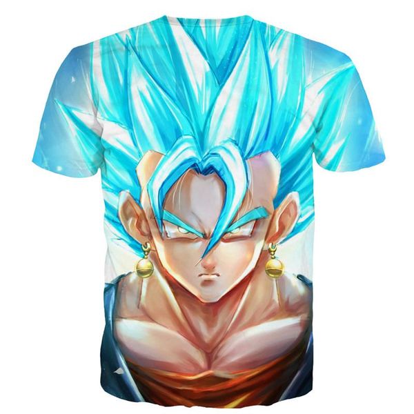 

summer male women dragon ball t shirt naruto 3d t shirt cartoon anime dragon ball print short sleeves t-shirt new famous, White;black