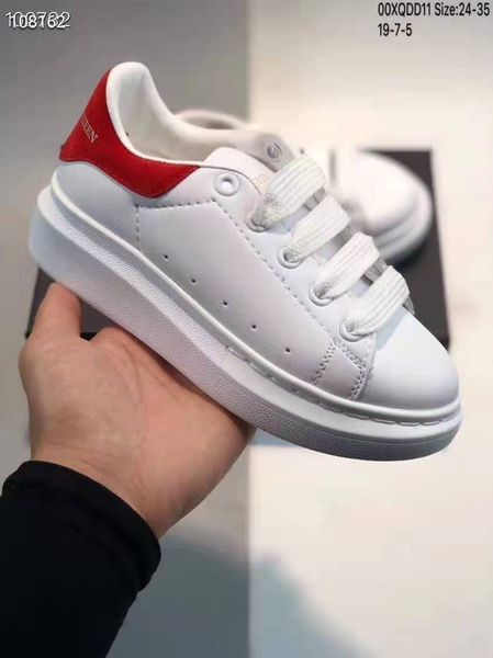 

kids velvet black platform sneakers luxury designer white genuine leather party shoes child gift, Black;red