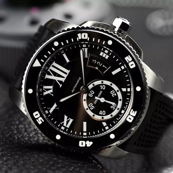 

High Quality Mens Watch CAR BALLON W69012Z4 Series White Calendar Dial China 2813 Automatic Mechanical Buckle Sapphire Wrist Watch free ship