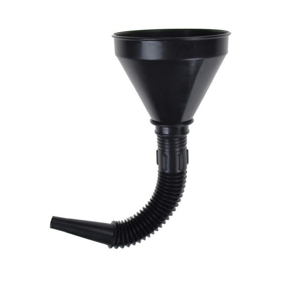 

pour oil tool car motorcycle truck vehicle plastic filling funnel with soft pipe spout petrol diesel new