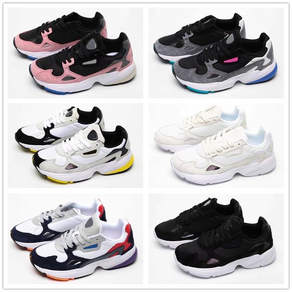 

2019 falcon w leather and mesh breathable casual shoes originals falcon w mix eva cushioning casual shoes