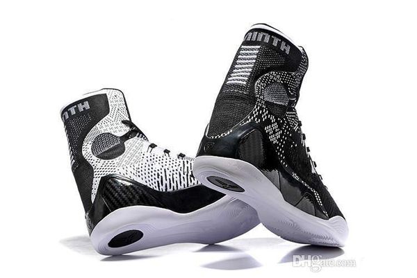 

New 2019 whole ale kobe kb 9 ix elite black mamba blackout chri tma high men ca ual port hoe training neaker ize eur 40 46