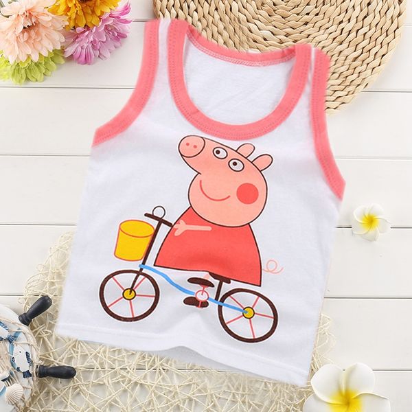

baby cotton sleeveless baby base belly protection protective belt vest belt vest thin newborn boy girl children straps, Blue