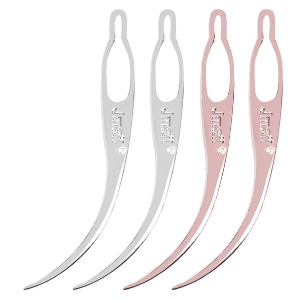 

4x craft dreadlocks crochet hair braiding tools diy 3\" 2 colors