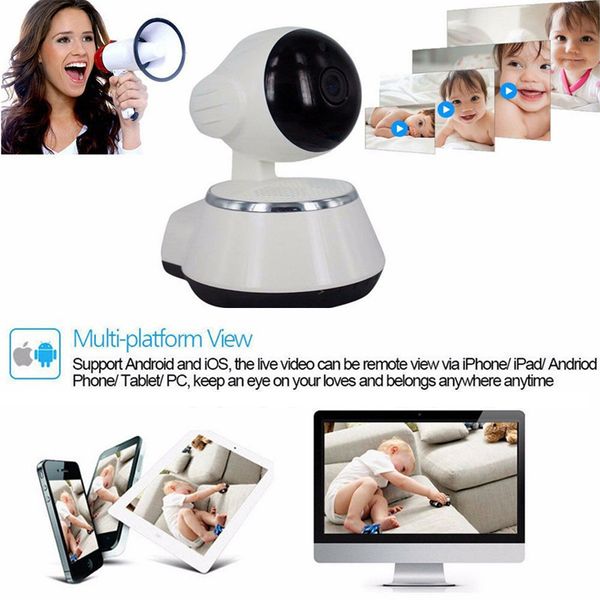 

ip camera cctv home security cam remote access support microphone night vision infrared recorder video surveillance baby monitor rotation