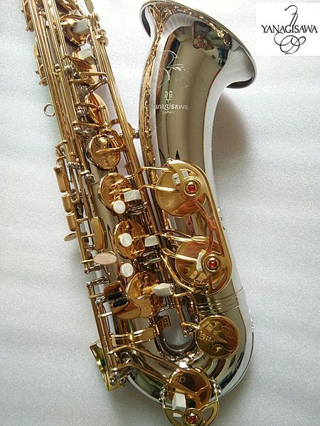 

new tenor sax yanagisawa t-9930 tenor saxophone musical instruments bb tone nickel silver plated tube gold key sax with case mouthpiec