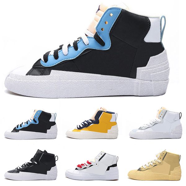 

sacai x blazer перекрытие дизайн авангард первопроходцы топ joker обувь мужской sacai тока скольжение случайных спортивной обуви